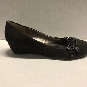 Carlos Borello Sonic Women's Brown Suede Wedge